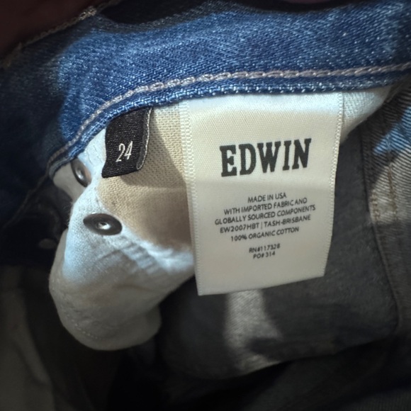 Edwin Relaxed Tash Jeans in Brisbane, Women’s Size 25, NWT! $218 retail! - Picture 12 of 15